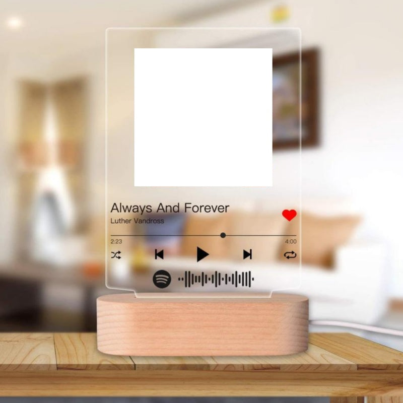 Customized Spotify Song Code Plaque