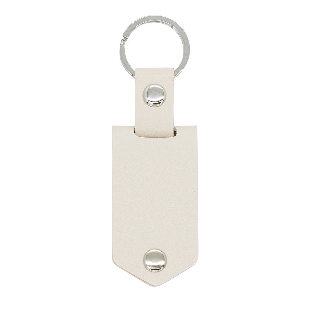 Leather Photo Keychain