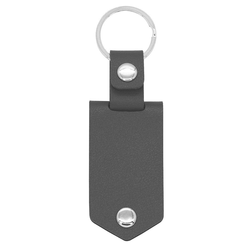 Leather Photo Keychain